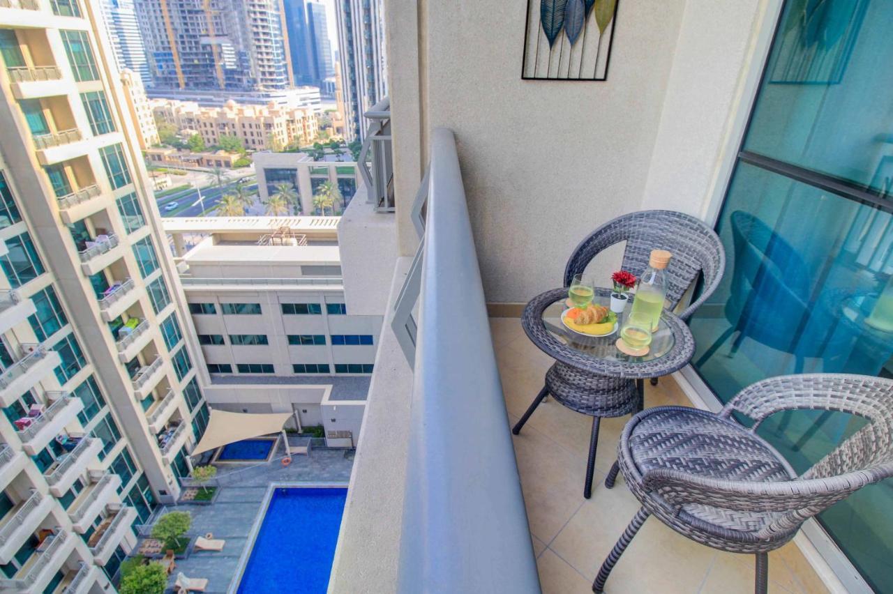 Durrani Homes - Luxurious Studio Near Dubai Mall With Pool View Zewnętrze zdjęcie
